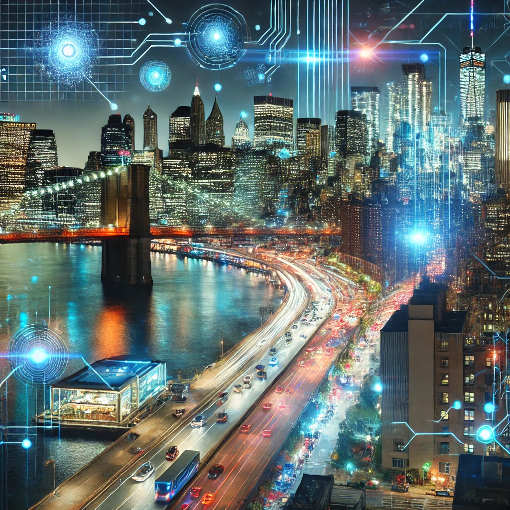 New York AI Skyline